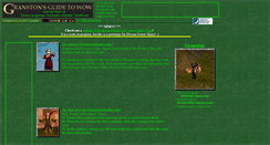 Desktop Screenshot of granstonsguide.com